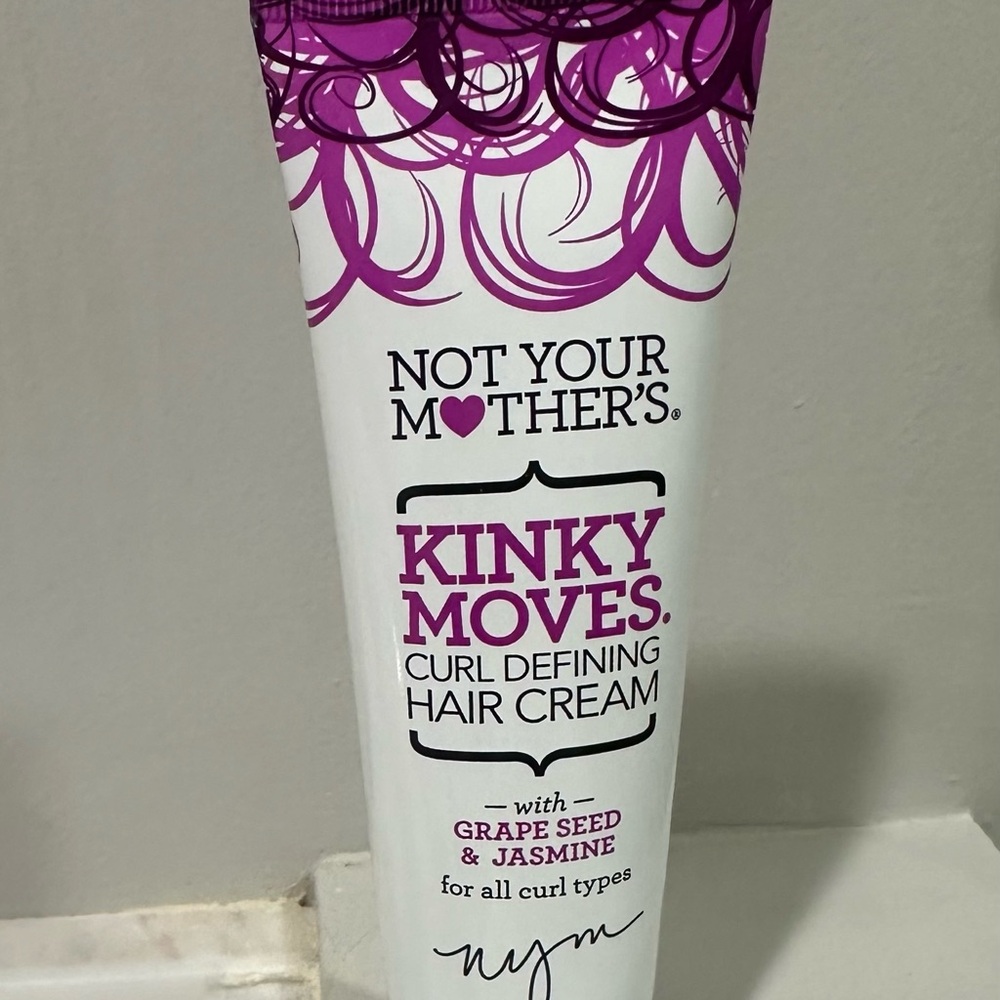 Not Your Mother's Kinky Moves Curl Defining Hair Cream - Purple and White